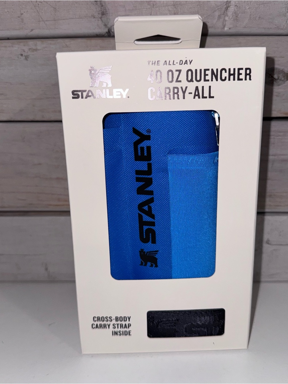 Stanley The All Day 40 oz Quencher Carry-All - Azure - NWT